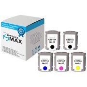 SuppliesMAX Remanufactured Replacement for HP DesignJet 500/800/815/820 Inkjet Combo Pack (69 ML) (2-BK/1-C/M/Y) (NO.10/NO. 82) (C4844E_2PK/C491CMY_1PK)