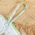 thumbnail image 3 of GYRATEDREAM 5-14T Kids Girls One Piece Swimsuit Ruffle Sling Swimwear Hawaiian Summer Beach Bathing Suits, 3 of 6