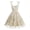 Beige, variant on Toddler Girls 1950s Vintage Floral Embroidery Swing Dress | Retro Graduation Dress For Birthday Party Wedding Bridesmaid Communion Tulle Dresses, Sweetheart Mesh Green