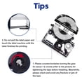thumbnail image 5 of 2 Pack 12mm 0.47" Refill Label Tape Compatible for Epson LabelWorks LW400 LW300 LW500 LW600P LW700 LW-K200PX, 5 of 7