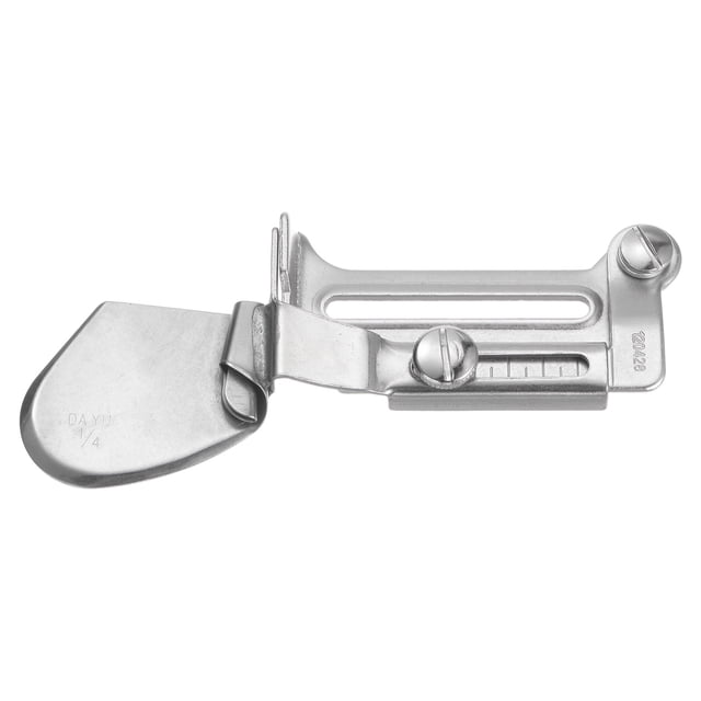 1/4" Salida A11 Costura Carpeta, Plano Cerradora Carpeta Ajustable Enrollado Dobladillo Pie Rizador Dispositivo Prensador Pie para Casa Industrial Coser Máquina