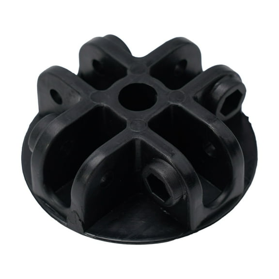 Sturdy 4-Way Centre Connector Bracket Plastic For Gazebo - Easy Installation Tent -Hammock Tent Parts Outdoor Canopy Connector
