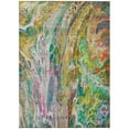 thumbnail image 2 of Addison Rugs Chantille Indoor/Outdoor Contemporary Abstract Green Washable Rectangle Rug, 3' x 5', 2 of 6