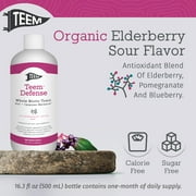 SCD Probiotics Teem Defense Probiotic with Elderberry and Postbiotics, Immune System Support, 30-Day Supply, 1-Count, 16 fl. oz