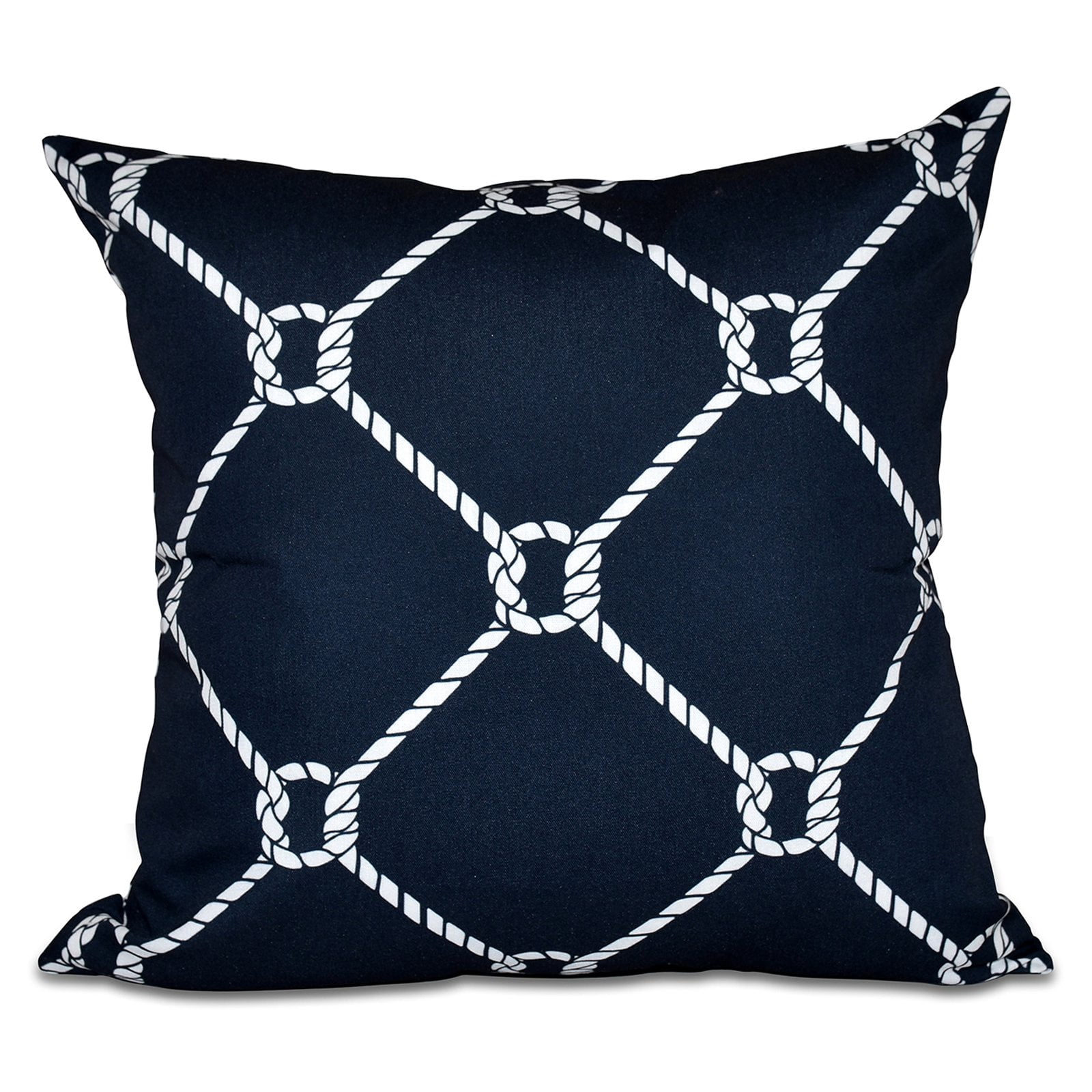 Simply Daisy 16" x 16" Ahoy! Geometric Print Pillow