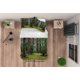 thumbnail image 3 of 3D Sunshine Verde Paisaje Forestal Funda nórdica Juego de cama Set Funda nórdica, 3 of 3