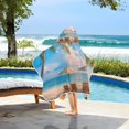 thumbnail image 5 of Beach Chairs Trees Sky Kid Bath Towels Bath Beach Towel Super Soft and Absorbent for Kid Girl Boy Babie Toddler Infant, 5 of 6