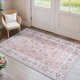 thumbnail image 2 of Alfombra ULTSOFE Lavable Vintage Floral Rosa 90x150 cm, 2 of 7