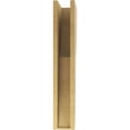 thumbnail image 4 of 5"W x 10"D x 30"H Thin Crestline Rough Cedar Woodgrain TimberThane Corbel, Primed Tan, 4 of 6