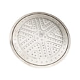 thumbnail image 3 of Luzkey Steaming Plate Dumpling Plates Tray Soup Pot Rack Multifunction Food Steaming Dish Vegetable Steamer Dish for Dumplings Meats 26cm, 3 of 8