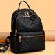 thumbnail image 2 of Mochila de viaje de nailon para mujer, bolso de hombro pequeño, informal, acolchado, talla S/L, 2 of 4