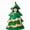 Green, variant on RUINIXCW Kids Christmas Tree Costume for Girls Boys Christmas Outfits Felt Sleeveless Hood Romper with Gold Trim Balls Funny Holiday Party Dress Up