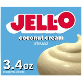Jell O Banana Cream Zero Sugar Instant Pudding Pie Filling Mix 0.9 oz Walmart
