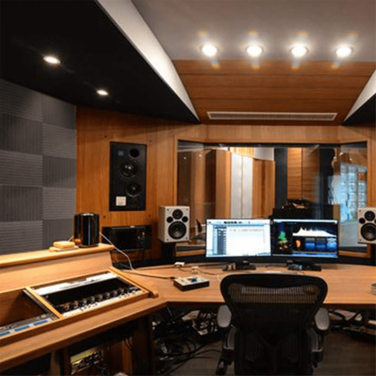 24 Pack Acoustic Foam Panels 1 X 12 X 12inch Soundproofing Noise Cancelling Wedge Panels for Home Office Recoding Studio