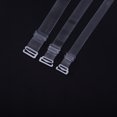 thumbnail image 4 of Women's Transparent Bra Straps Widened Frosted Invisible Adjustable Underwear Non-Slip Accessories, 4 of 7