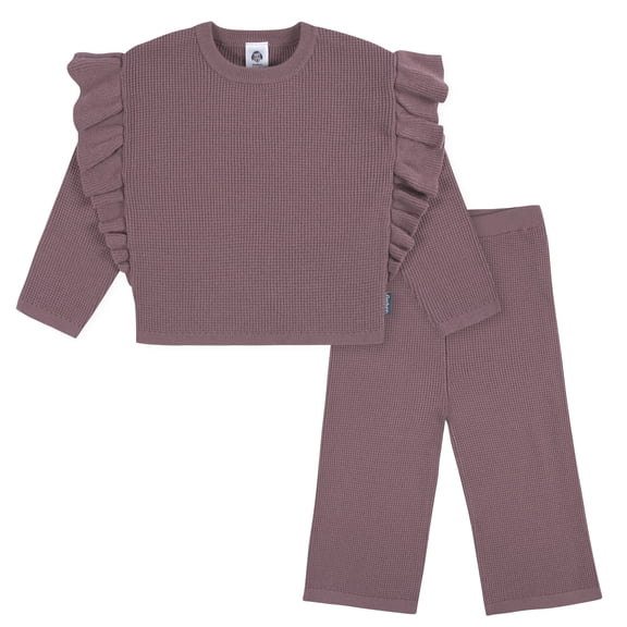 Gerber Baby and Toddler Girls Sweater Knit Set, 2 Piece, Size 12 Months - 5T
