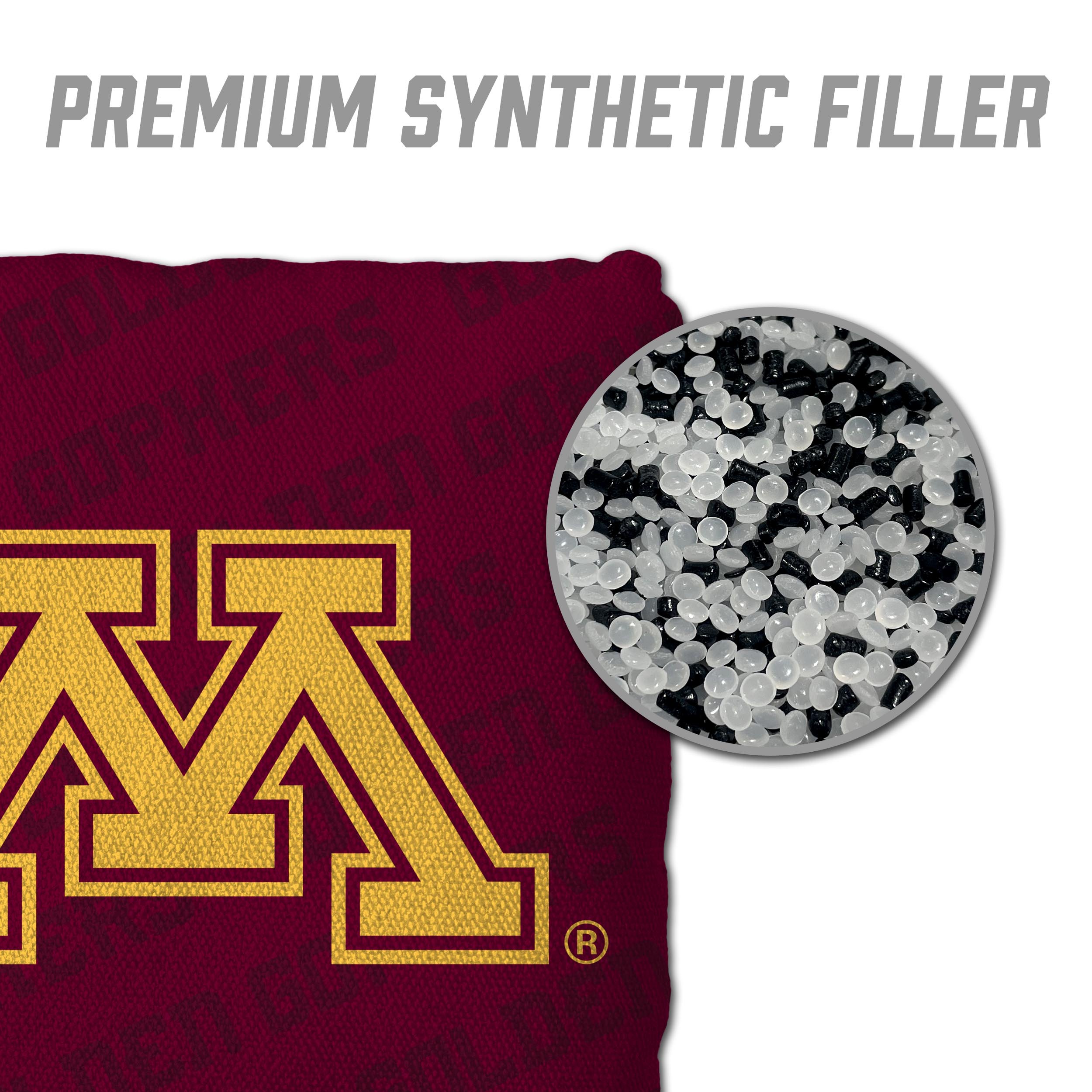 NCAA Minnesota Golden Gophers Cornhole Bags - 4PK - Maroon