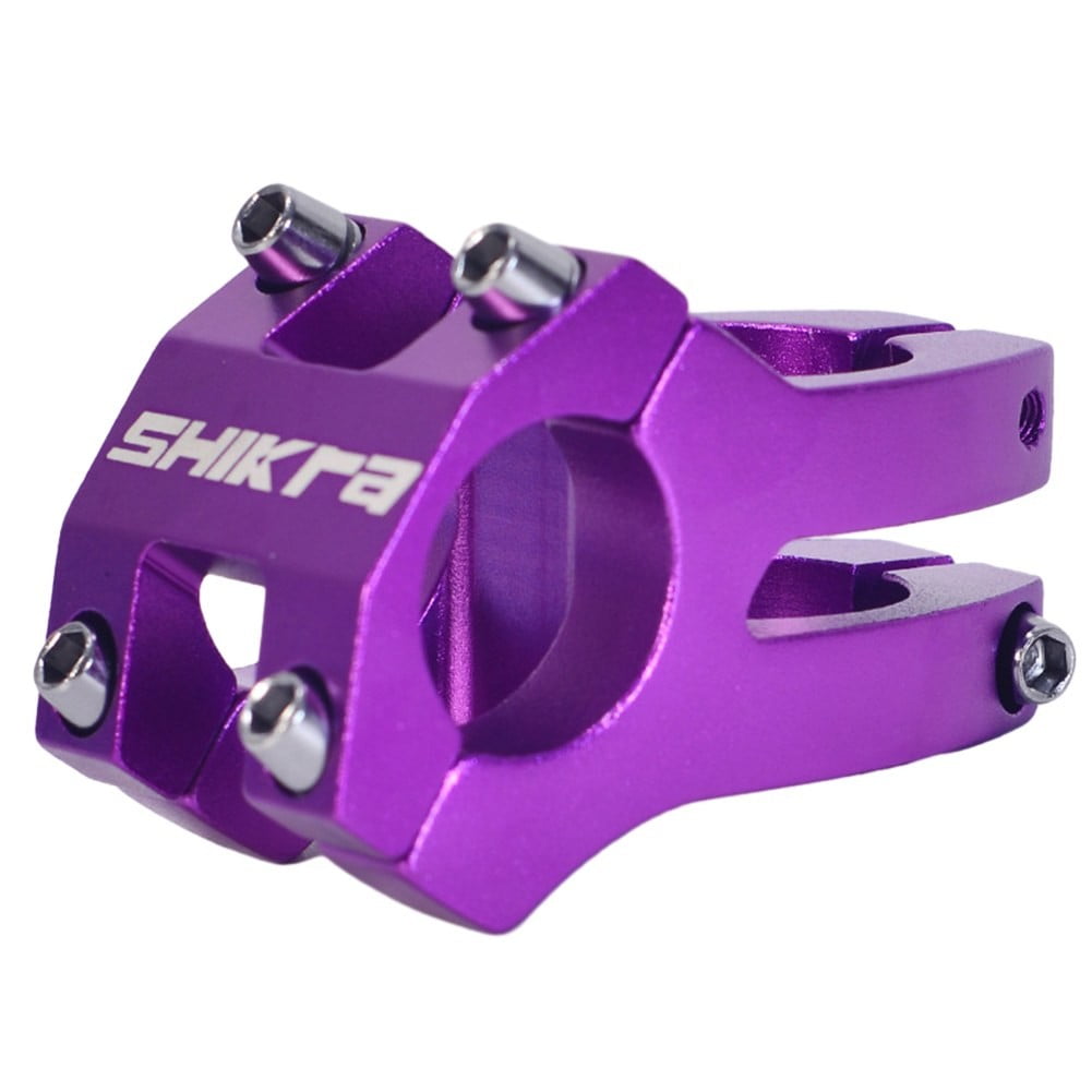 Potence VTT Alliage Aluminium 35 Mm – Violet, X AUTOHAUX, 1 Pièce, Neuve