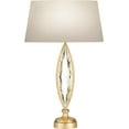 thumbnail image 1 of Table Lamp MARQUISE 1-Light Florentine Brushed Gold Leaf Laminated Cream  FA-675, 1 of 3