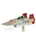 thumbnail image 2 of Star Wars Micro Galaxy Squadron A-Wing - 3 inch Light Armor Class Vehicle with 1 inch Hera Syndulla Figure Accessory, 2 of 6