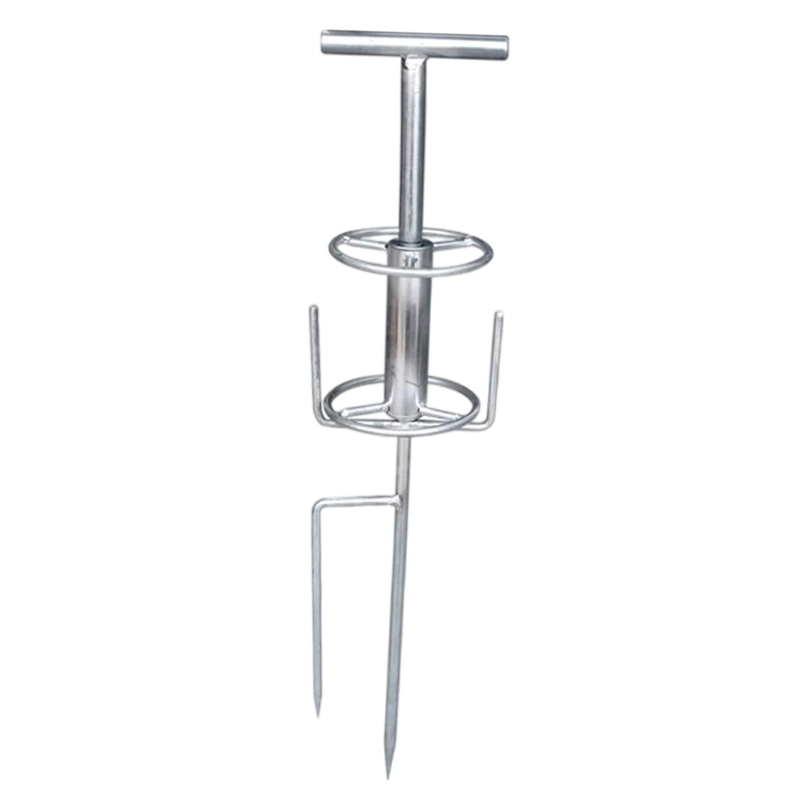 figatia Garden Hose Guide Hose Reel Rotation Top,Plant Protection,Stake,Right Angle Hose Pulling Stand Garden Hose Holder for Lawn B