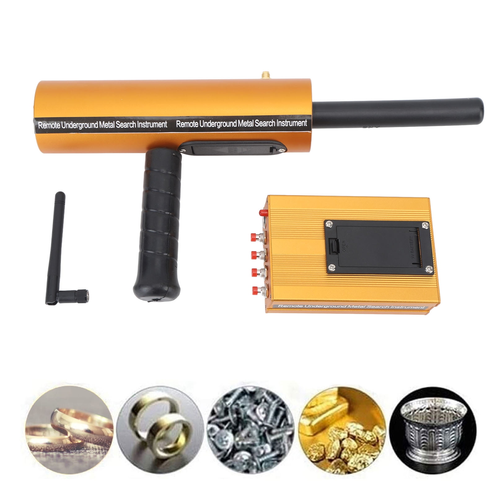 AKS Metal Detector 1000M 15M Inspection Depth Underground Scanner for Gold Silver Copper