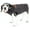 Black, variant on Folding Zippered 360Â° Vista View House Pet Crate