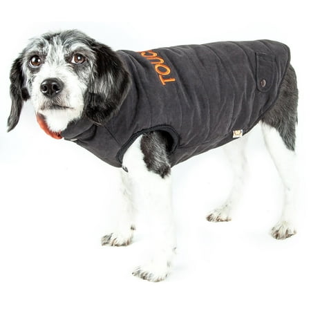 UPC: 0858342006071 | Touchdog Waggin Swag Reversible Insulated Pet Coat