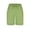 Green, variant on CHGBMOK Womens Summer Shorts Drawstring Capri Pants Bermuda Shorts Straight Knee Length Pants with Pockets