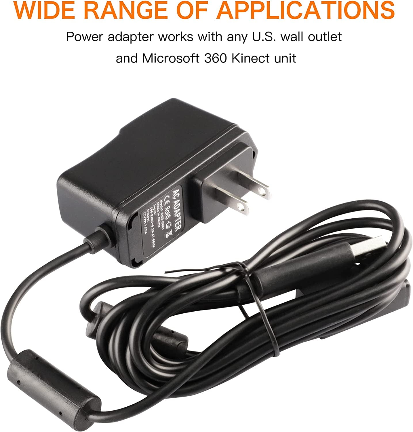 Kinect Adapter for Xbox 360, to AC Power Supply PC Adapter Compatible with Mircosoft Xbox 360 Kinect System - Walmart.com