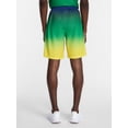 thumbnail image 3 of Athletic Works Men's and Big Men's Ombre Mesh Shorts, 7" Inseam, Sizes XS-5XL, 3 of 5