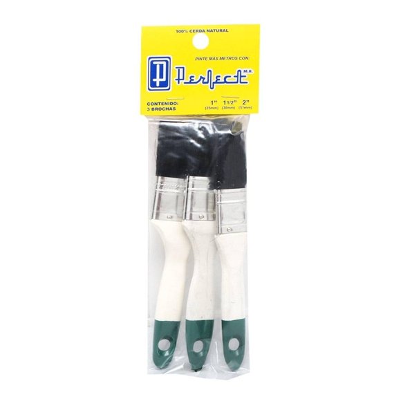 Set de Brochas Perfect 3 Piezas