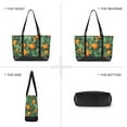 thumbnail image 6 of FORMRS Canvas Laptop Tote Bag for Women with 15.6" Computer Compartments Shoulder Handbag, Orange Tree Pattern, 6 of 7