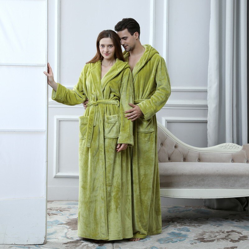 long warm dressing gown