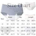 thumbnail image 2 of PEXLYCLU Period Underwear for Girls Period Panties for Teens Teen Period Underwear Tween Period Underwear Teen Girls Period Underwear Cotton Brief Panties, Black L, 2 of 2