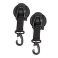 thumbnail image 1 of Ganchos de ducha con ventosa de seguridad, paquete de 2, rotación de 360 degree, para ventanas. Negro, 1 of 9