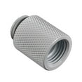 thumbnail image 1 of Bitspower G1/4" Male to Female Extender Fitting, 20mm, Deluxe White, 1 of 3