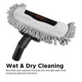 thumbnail image 7 of Wessel-Werk RD 285 Designation™ 3-in-1 Combination Vacuum Floor Brush Attachment Set — Ultra-Thin Floor Nozzle with Microfiber Wet/Dry Mop & Pet Hair Carpet Tool, 7 of 7