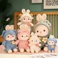 thumbnail image 5 of SSBSM Rabbit Doll Vivid Expression Fully Filling Soft Comfortable Adorable Companionship PP Cotton Bunny Transformed Pig Plush Doll for Gift, 5 of 8