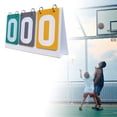 thumbnail image 6 of Multi Sports Scoreboard 3 Digit Tabletop Score Flippers for Coaches Football, 6 of 8