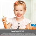 thumbnail image 2 of OULII 50Pcs Clothes Horn Buttons for Suits and Coats in Vintage Style, 2 of 4