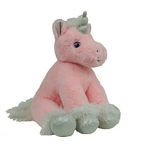 Pink Unicorn Valentine's Day 16 inch Stuffed Animal - Cuddly Plush for Kids