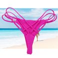 thumbnail image 2 of SWETRACE Bathing Suit For Women Bottoms Rose Red 1Set, 2 of 10