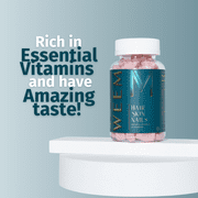 WEEM- Hair, Skin & Nails Gummies, Gluten Free, Vegan, Cruelty-free 60 ct.