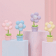 thumbnail image 2 of Lámpara de noche con forma de flor de dibujos animados que funciona con pilas, lámpara de noche ajustable, linda luz de flor, decoración para dormitorio de niños, 2 of 6