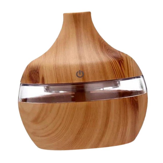 Humidificador De Niebla De Aire USB De Grano De De 300 Ml Para Hotel De Dormitorio De Coche De Oficina en hogar marrón Soledad Humidificador de aire