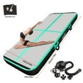 thumbnail image 1 of Fbsport Green 10ft/3m*1m*0.2m Inflatable Air Track Tumbling Gymnastic Mat Floor Home Training W/ Pump, 1 of 5