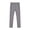 Grey, variant on Girls Uniform Pants Girls Crossover Yoga Pants Kids Athletic Leggings with Pockets Teen Girls Dance Running Workout Leggings Sky Blue Size,11-12 Years