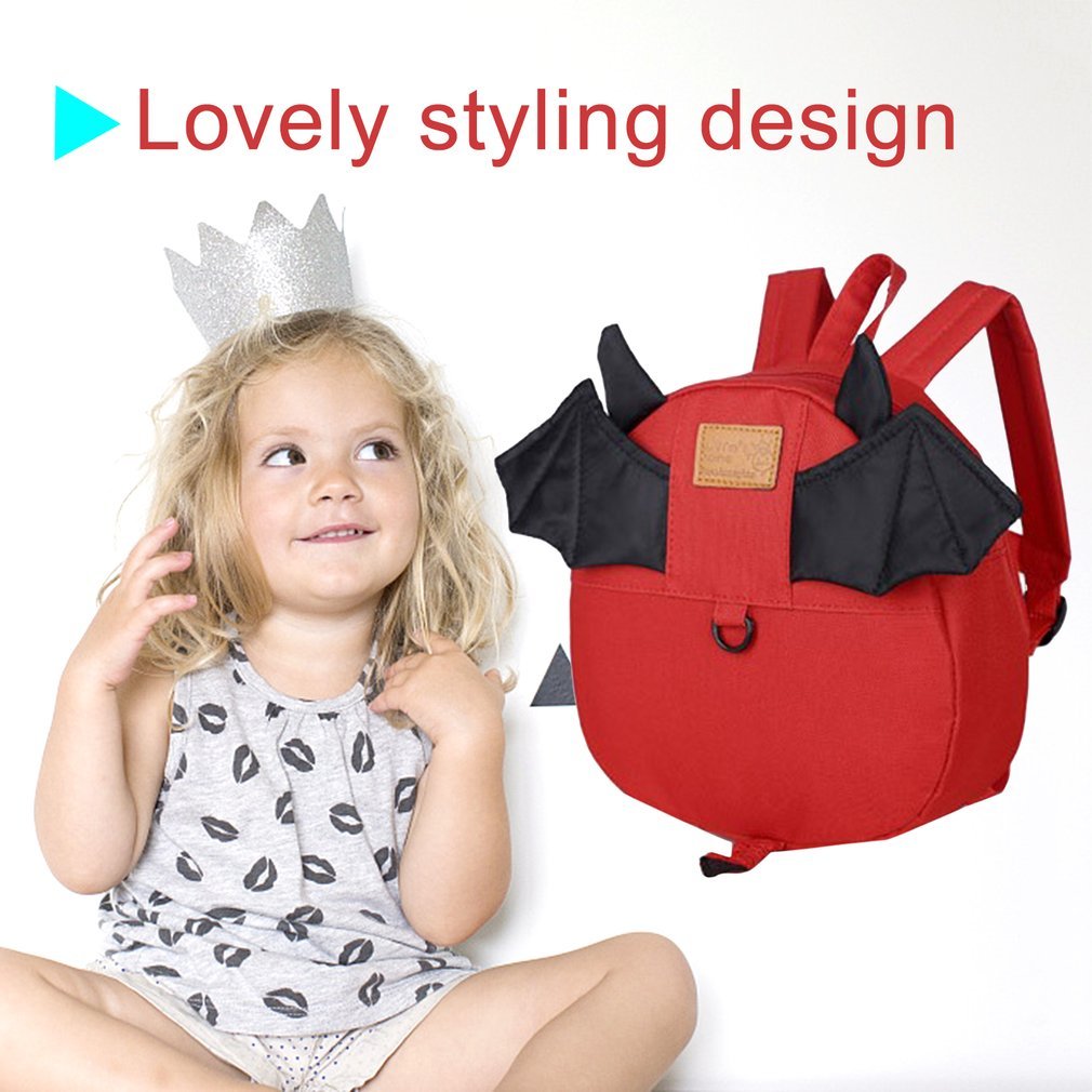 Lovely Animal Shape Children Backpack With Antilost Strap