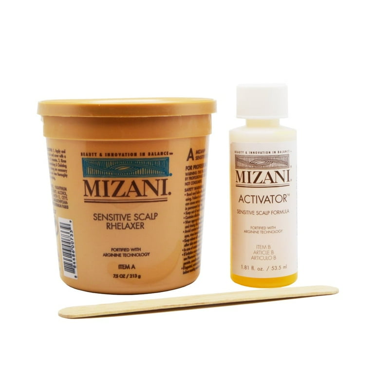 MIZANI Sensitive Scalp Hair Relaxer, Arginine Technology, Protein